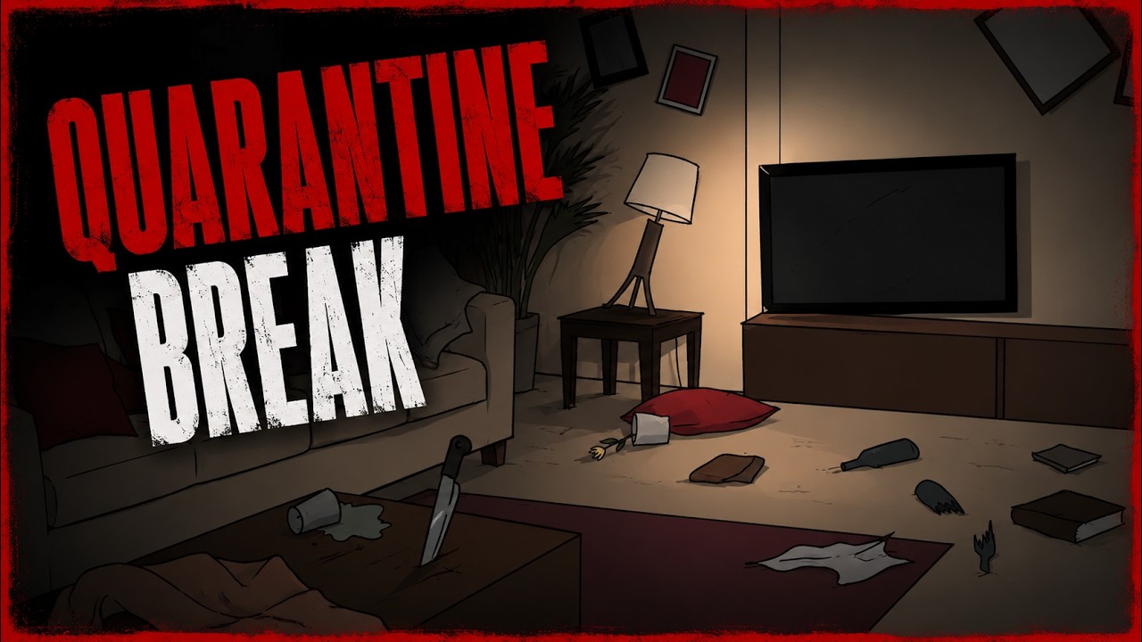 True Quarantine Break In Horror Story | Animated