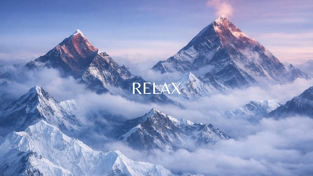 Soft Piano Music Relaxing Winter Ambience for Deep Sleep, Focus