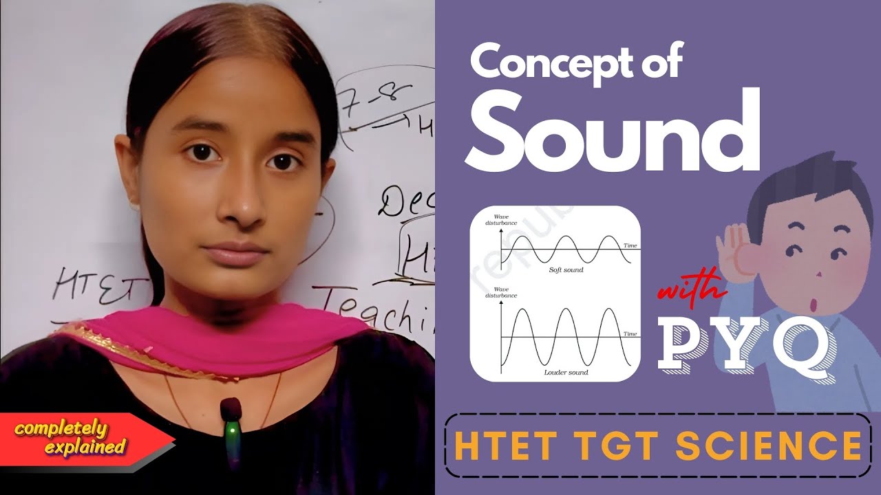 Sound Concept with pyq for HTET TGT SCIENCE #shzclasses #htet2024