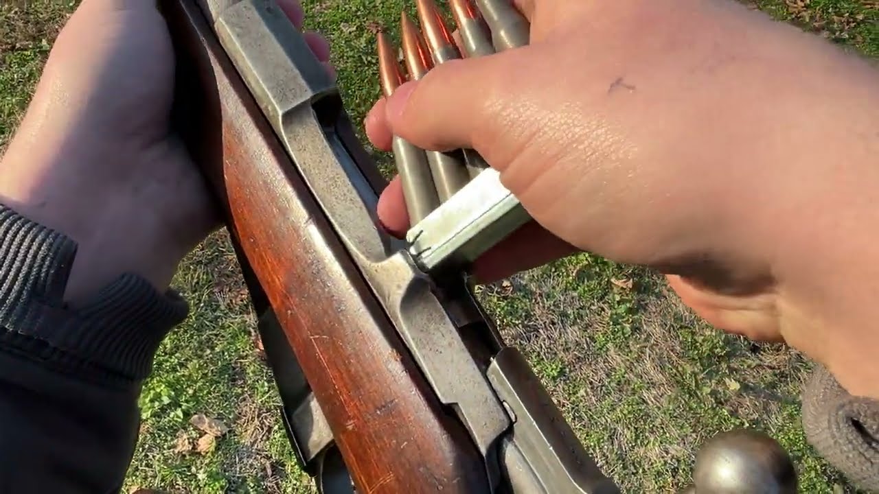 M1891 Mosin-Nagant POV firing