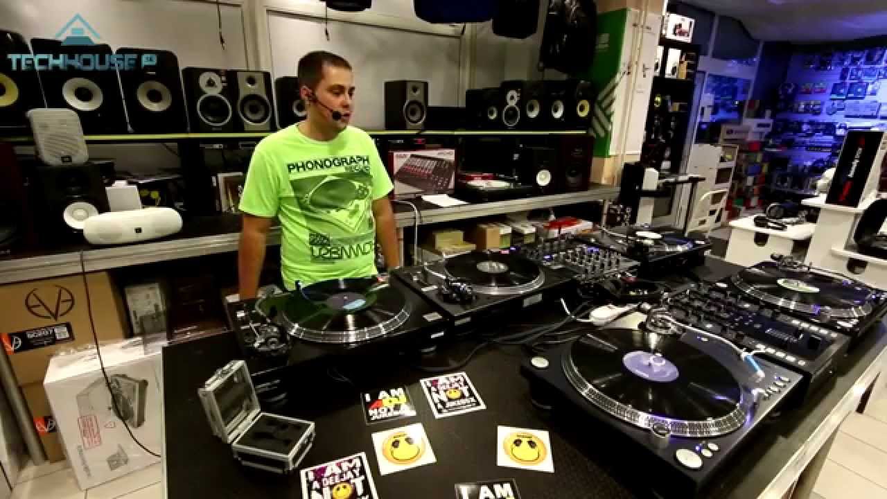 Techhouse - porovnanie DJ gramofónov