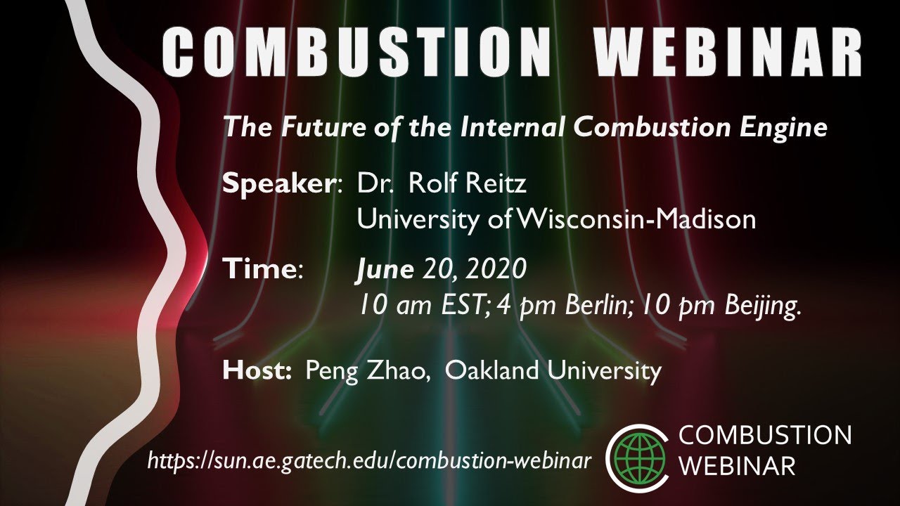 The Future of the Internal Combustion Engine, Speaker: Rolf Reitz