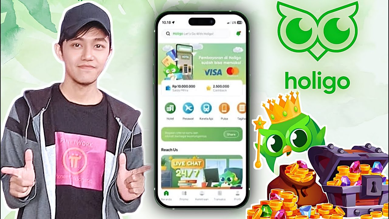 HOLIGO 🔥 BISNIS MULTIFUNGSI GRATIIIS POTENSI CUAN JUTAAN RUPIAH HANYA DARI HP 💰💲