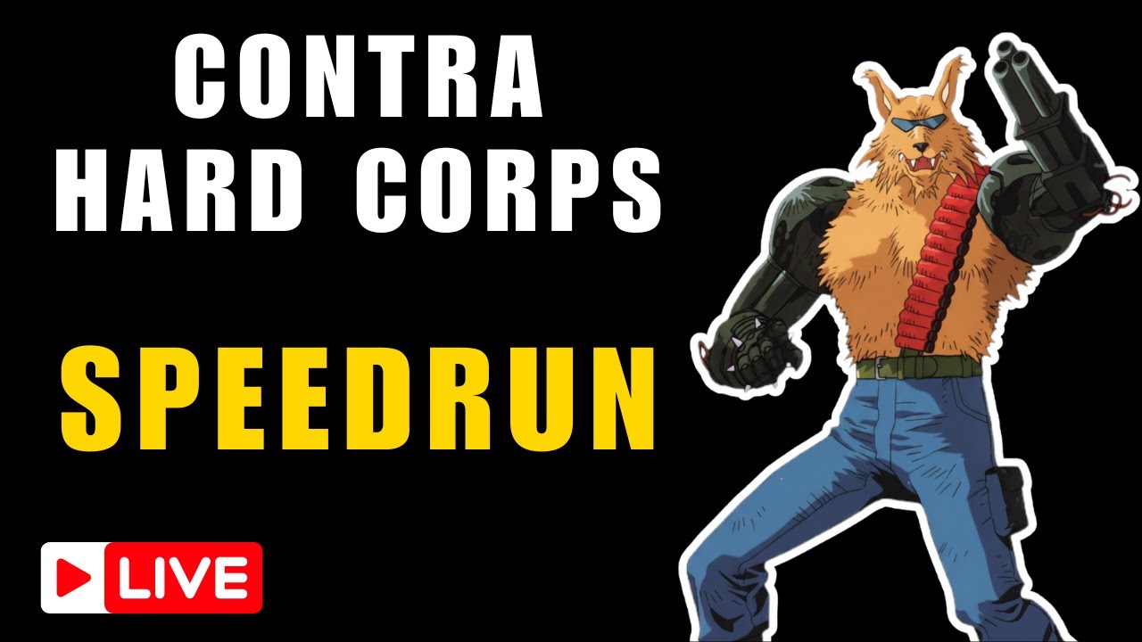 Contra: Hard Corps Speedrun | Ao Vivo (03/01/2026)
