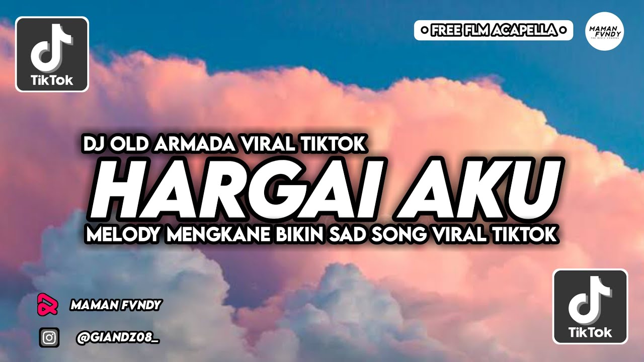 DJ HARGAI AKU ARMADA MELODY MENGKANE VIRAL TIKTOK 2023 | MAMAN FVNDY