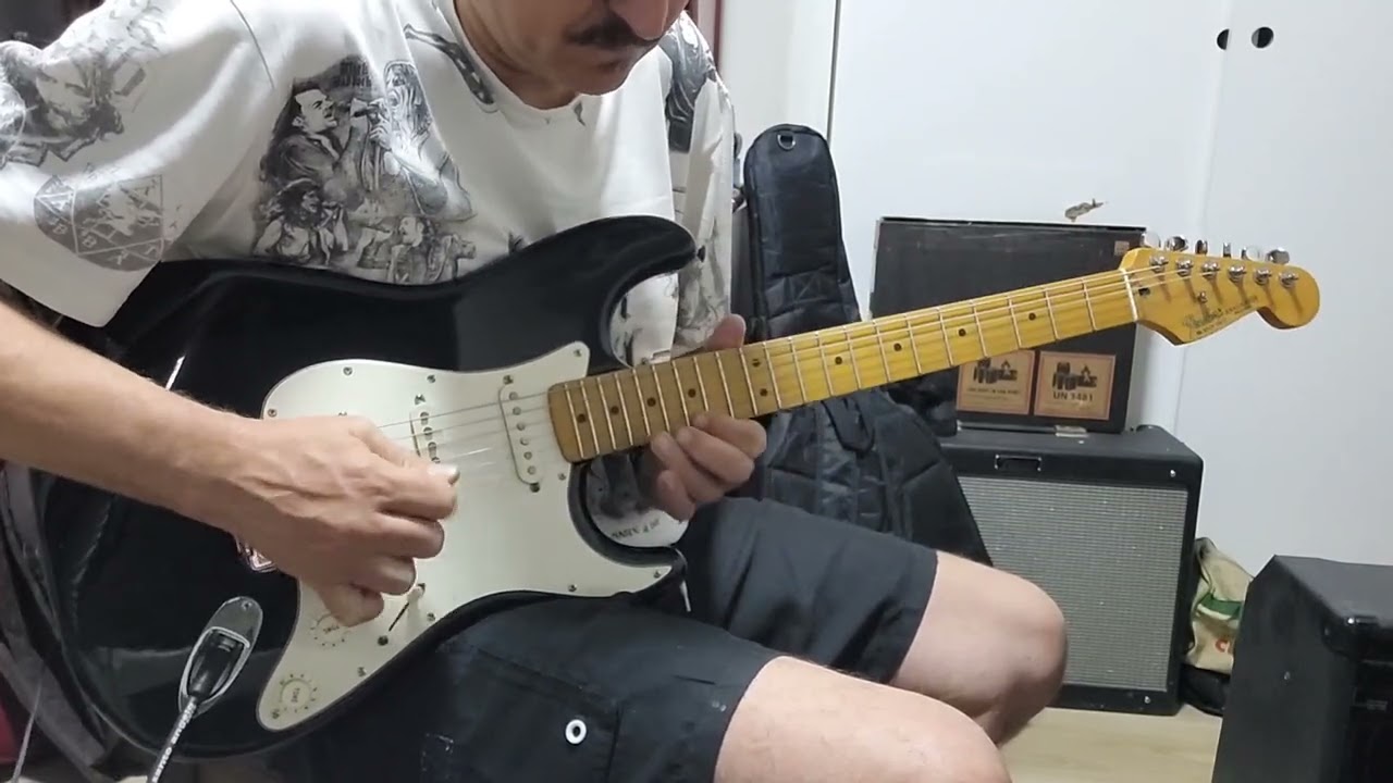 Black Tequila (Fender Stratocaster MIM tex mex)
