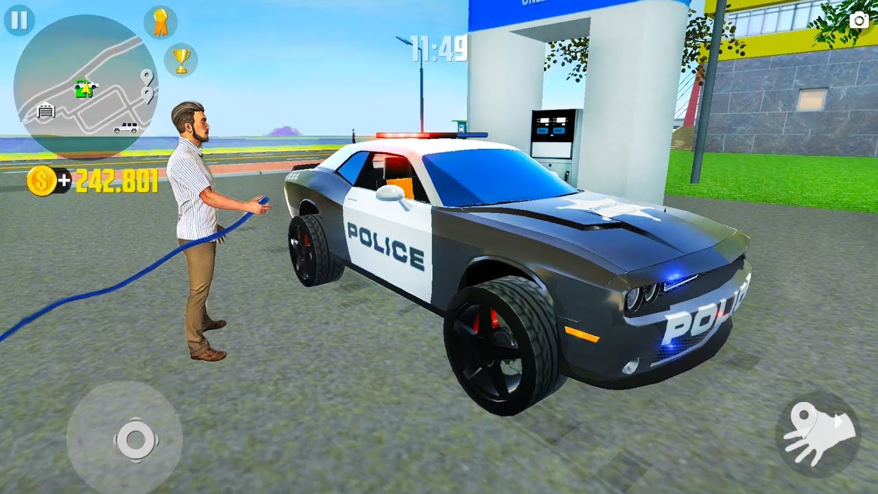 Abandoned Police Patrol Car - Car Simulator 2 - Android Gameplay