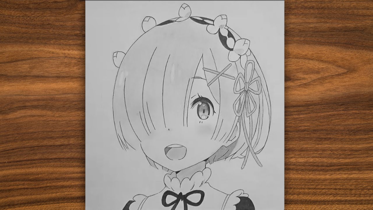 TUTORIAL DRAWING REM - Real-time | 4 hours 7 minutes | Draw so Easy Anime
