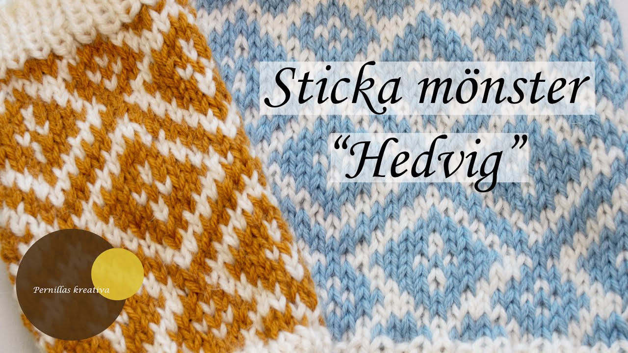 Sticka mönster 