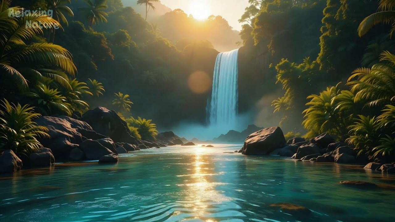 Расслабляющие звуки природы для снятия стресса и успокоения