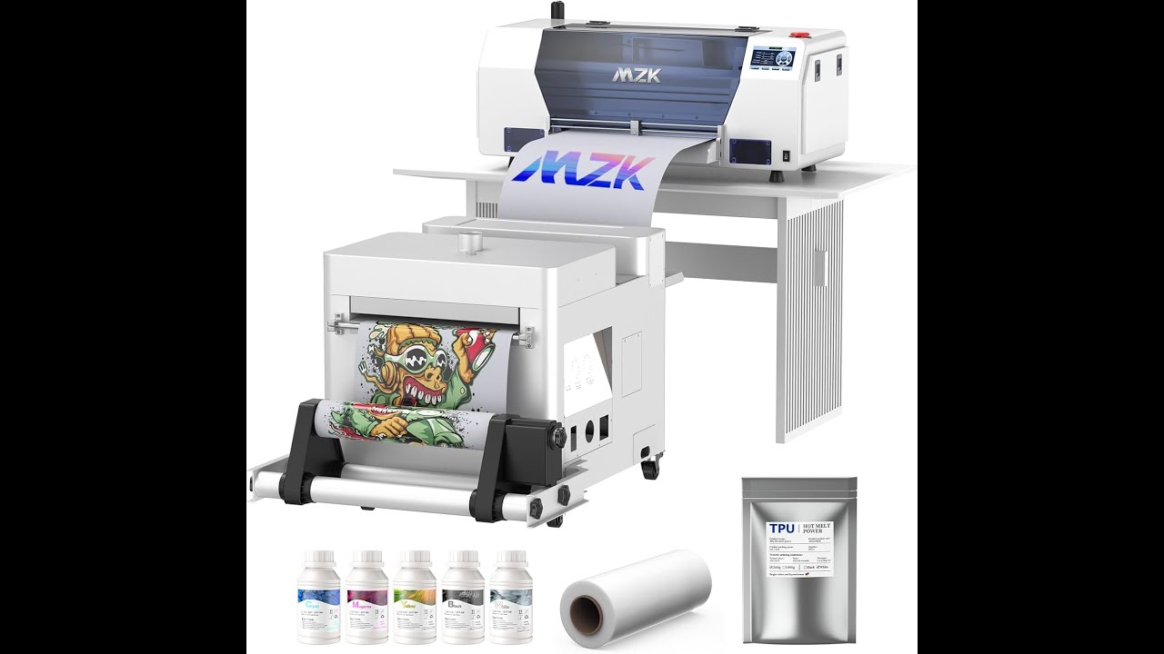 MZK A3 Plus XP600 DTF Printer – Faster DTF Printing with Auto Clean & 5" Touch Display