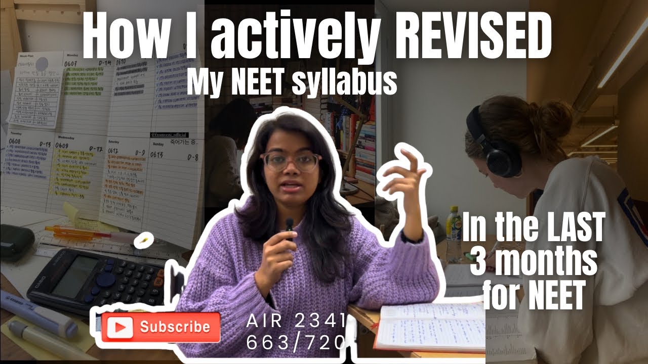 I used *this* REVISION STRATEGY which got me SELECTION in NEET | You can too | Gargi Varshney 