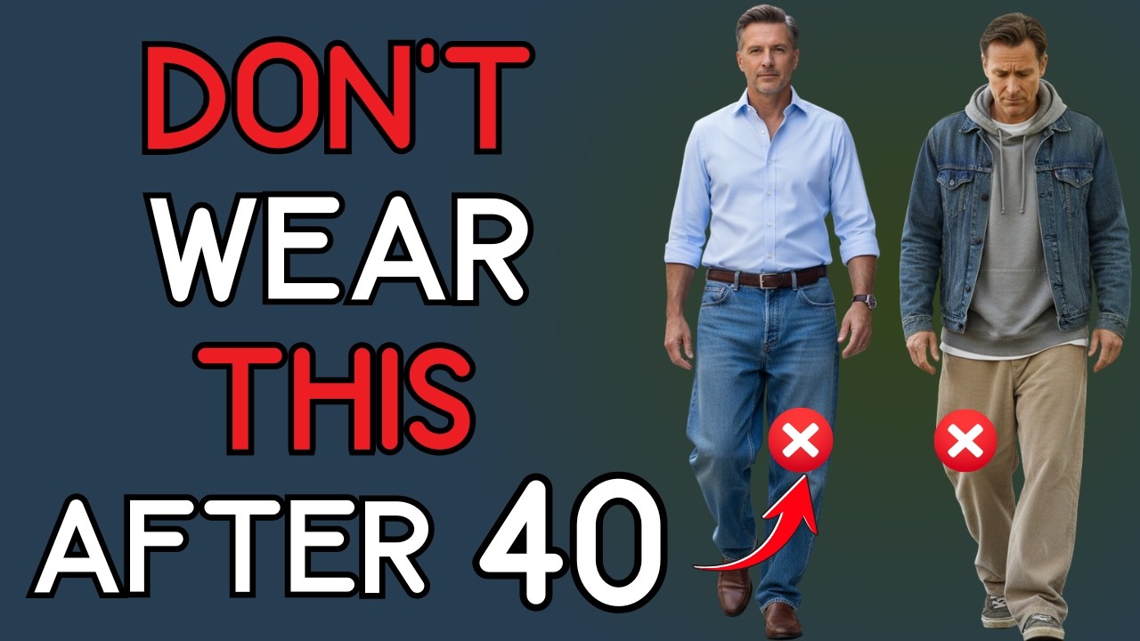 10 Casual Style Mistakes Every Man Over 40 Still Makes | 40+ Men's Fashion