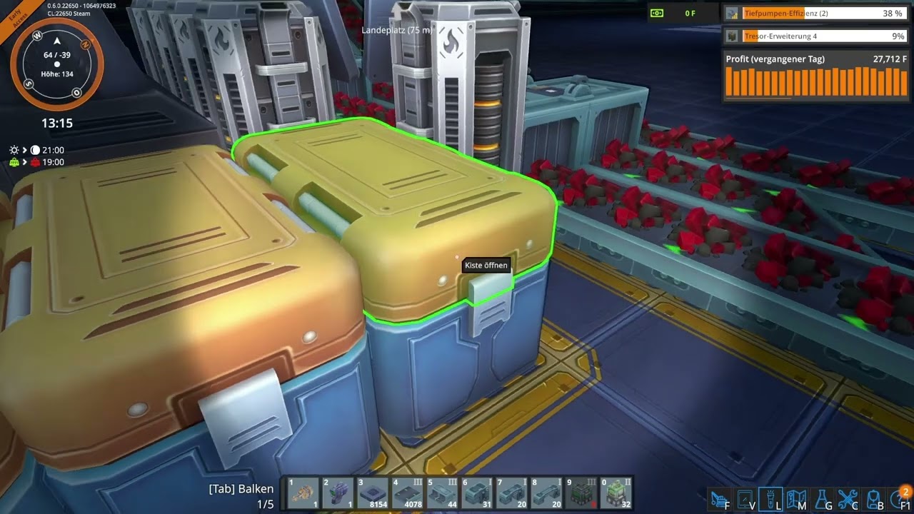 Foundry Erdplanet Video 205, ohne Ton, ohne Mods - von 0 zur größten Fabrik dieser Welt !