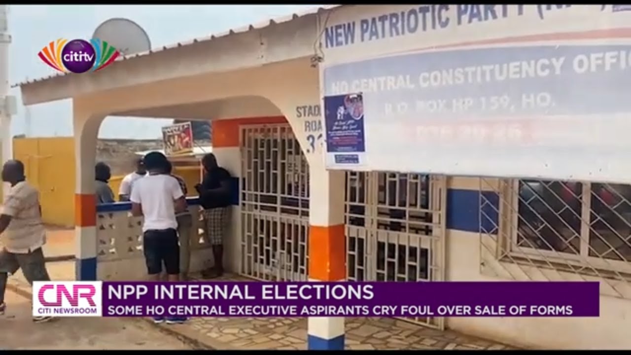 Some Ho Central NPP Executive aspirants cry foul over sale of nomination forms | Citi Newsroom