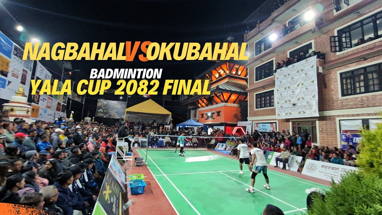 Yala Cup Badminton 2082 Final  | Nagbahal vs Okubahal | Huge Crowd in Patan Heritage | Bhinchebahal 