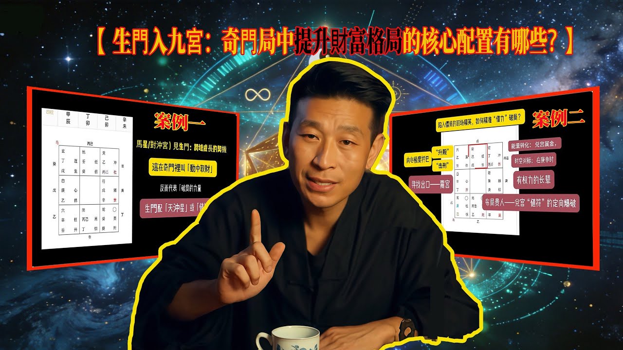 《生門入九宮：奇門局中隱藏的財富能量，如何透過能量配置實現人生躍遷？》