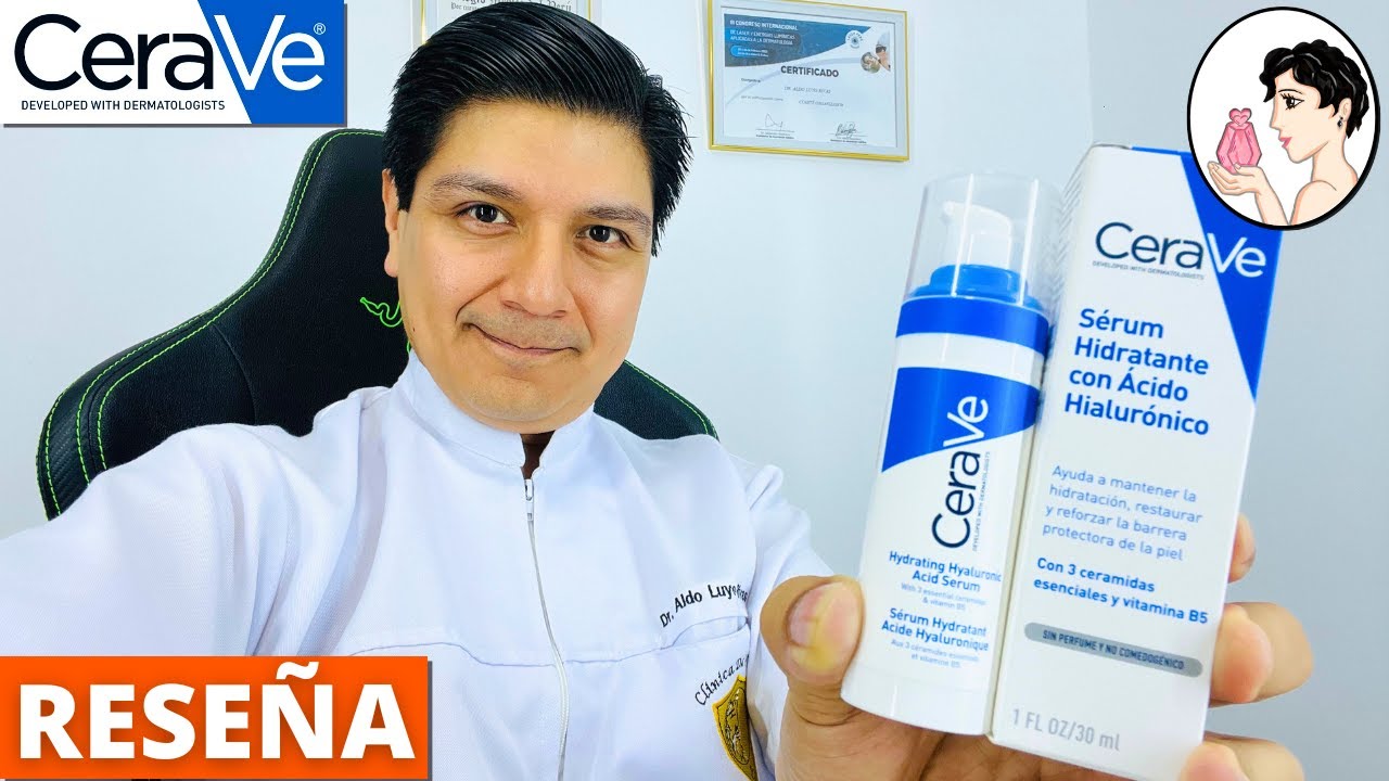 🤫La VERDAD de CERAVE Serum Hidratante con &Aacute;CIDO HIALUR&Oacute;NICO✅Hydrating Hyaluronic Acid Serum Review