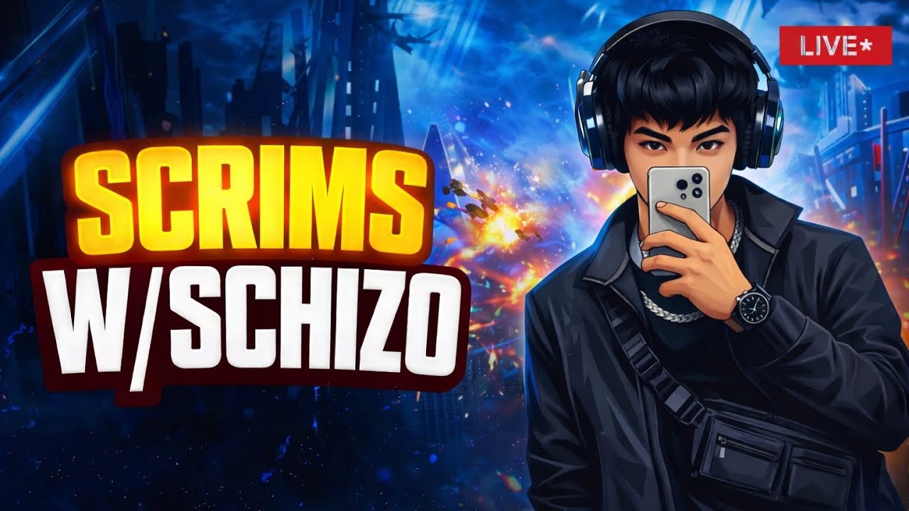 🔥SCRIMS LIVE BGMI WITH BOIZ🔥🚀 | SCHIZO IS LIVE