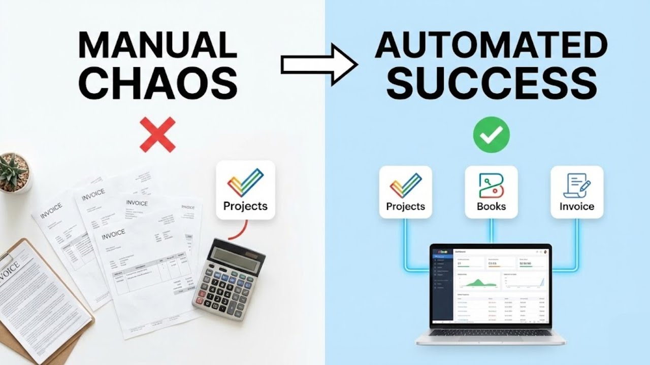 Интеграция Zoho Projects с Zoho Finance Suite