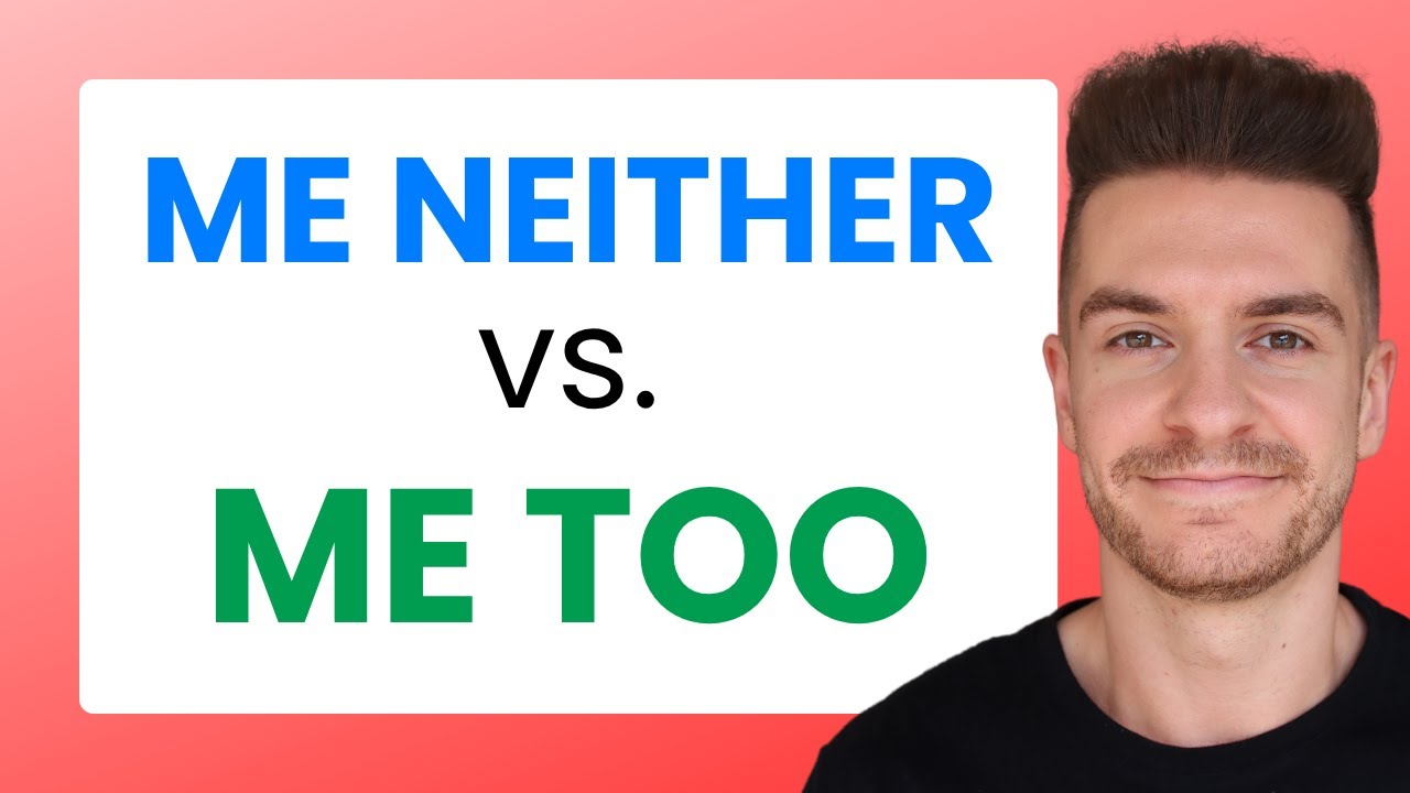 Me Too or Me Neither?