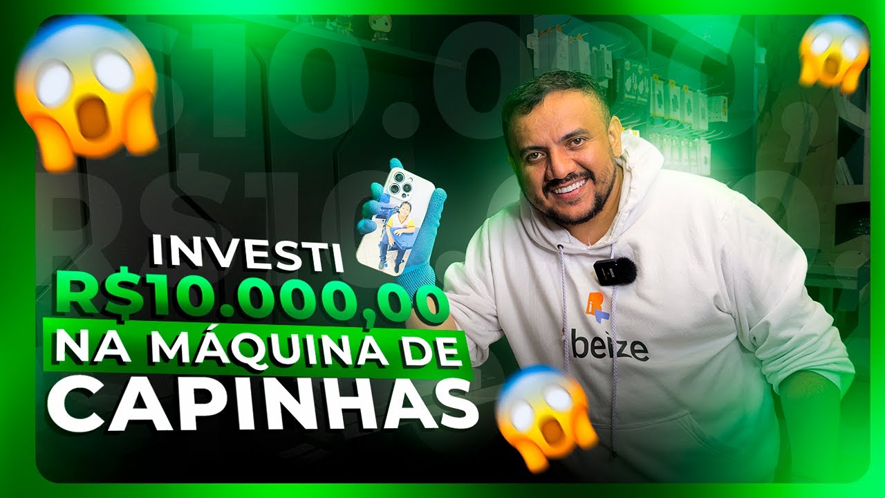 COMPREI MINHA MÁQUINA DE SUBLIMAÇÃO EM CAPAS PERSONALIZADAS