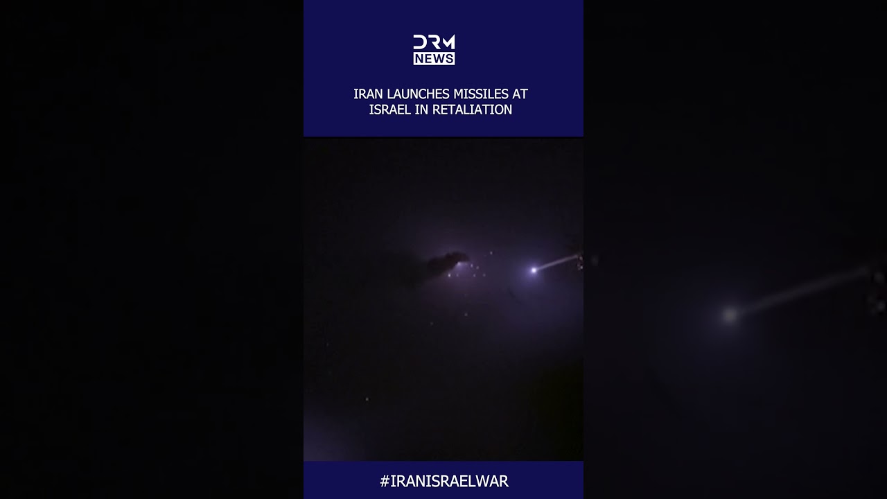 Iran Launches Missiles Toward Israel After Beirut Strikes | DRM News | AH1F