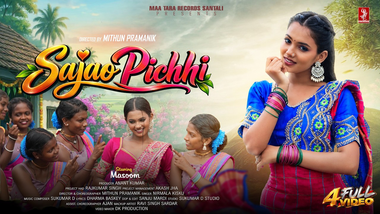Sajao Pichhi | Masoom Singh | New Santali Video Song 2026 | 4K Video | Nirmala Kisku