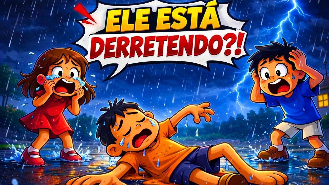 XIII! ELE NÃO RESISTIU AO PRIMEIRO BANHO