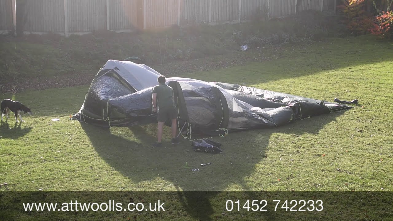 Outwell Sundale 7PA Tent Pitching & Packing Video