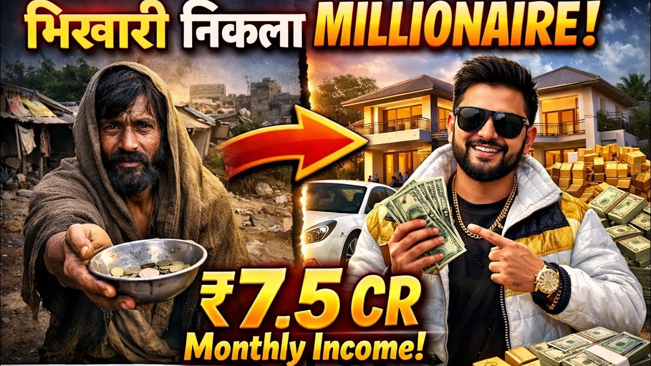 Bhikhari nikla millionaire 7.5 Cr. Monthly income | Rahul Vlog BSP | #3