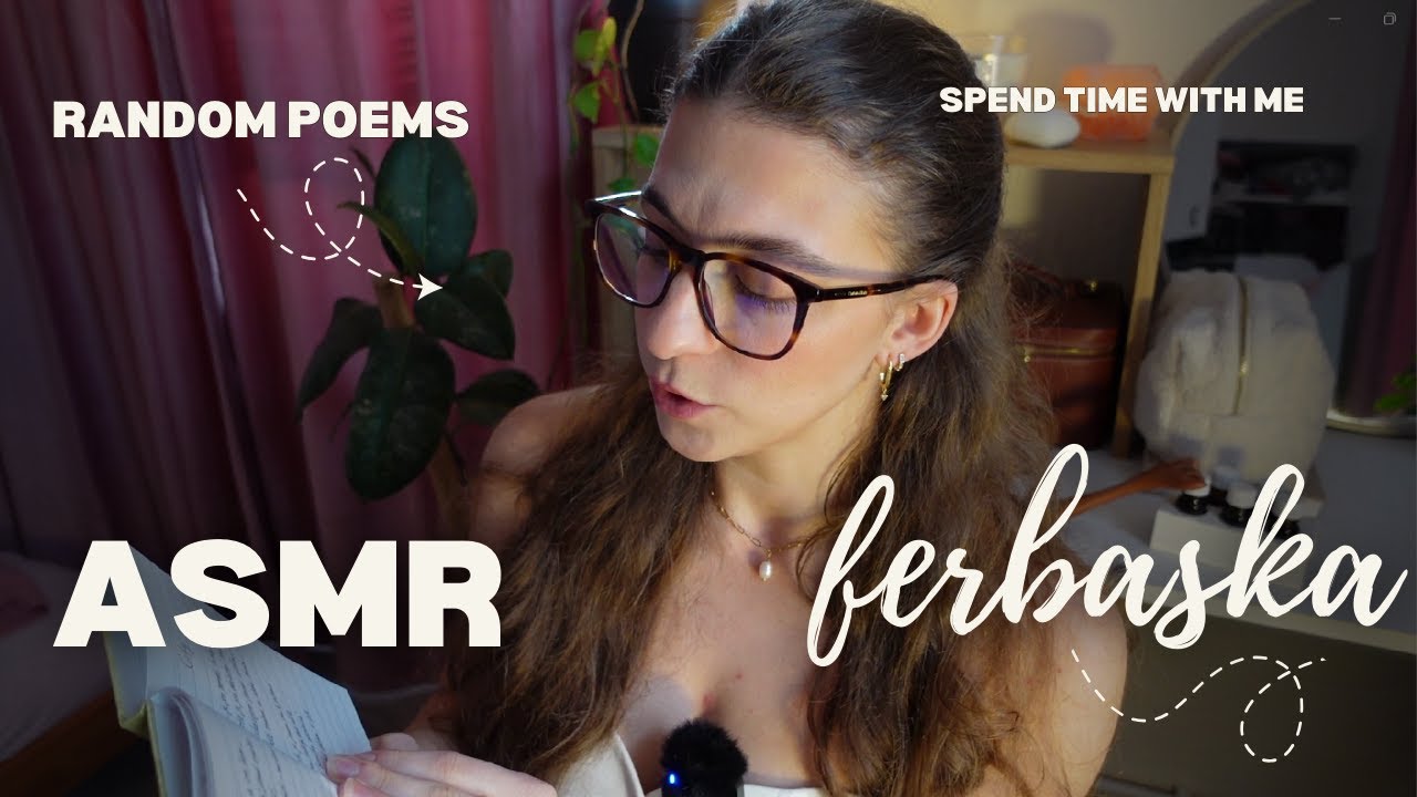 ASMR  | předčítám své básně ✨