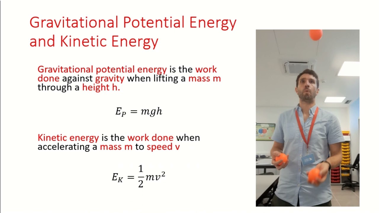 Explainer: Gravitational Potential Energy and Kinetic Energy