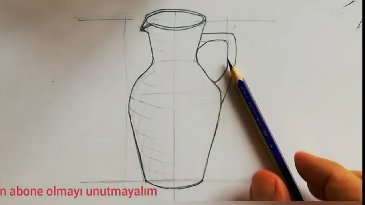 Sürahi çizimi