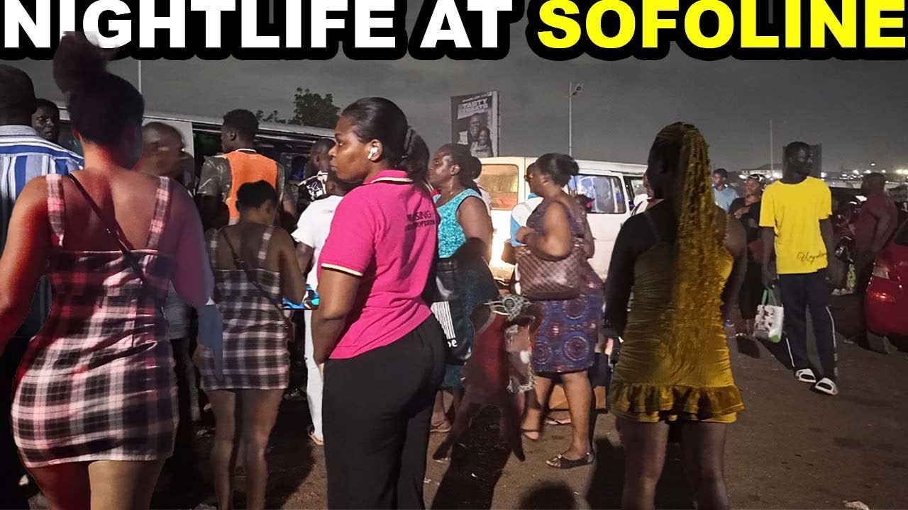 Rural Africa Nightlife 🇬🇭 | Explore Ghana’s Vibrant Night Scene #africa #food #streetfood
