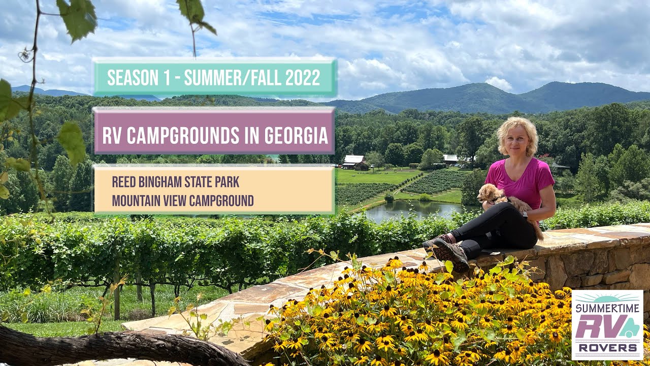 RV Campgrounds in Georgia: Reed Bingham State Park and Mountain View Campground