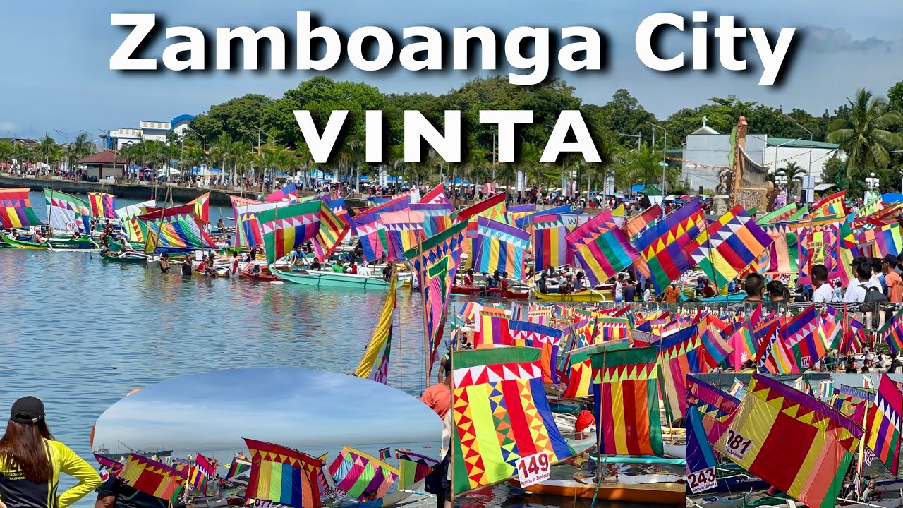 Zamboanga Hermosa 2024 | 4K HDR | Vinta Festival | Regatta de Zamboanga - Vinta Boat Race