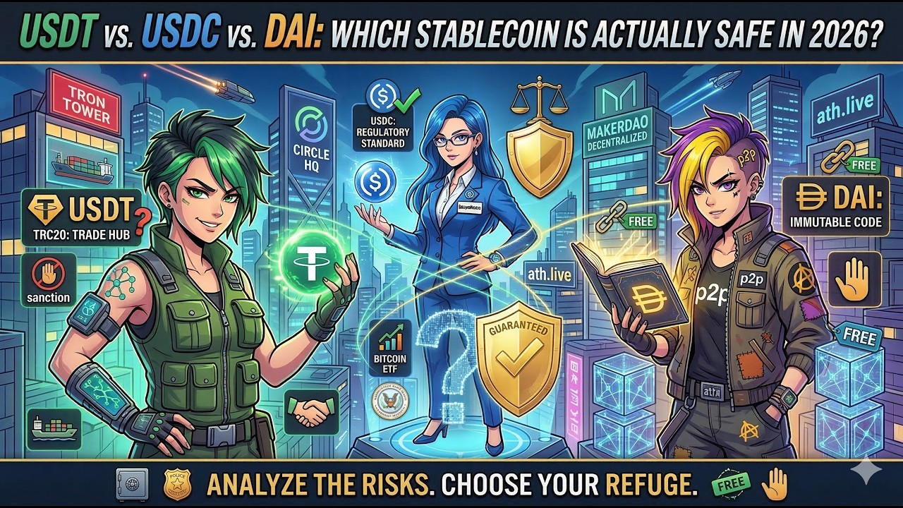 USDT vs. USDC vs. DAI: Which Stablecoin is Actually Safe in 2026?