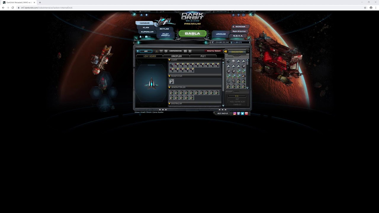DarkOrbit MapavReiS Vs EasyPeazy Bastion Tıme