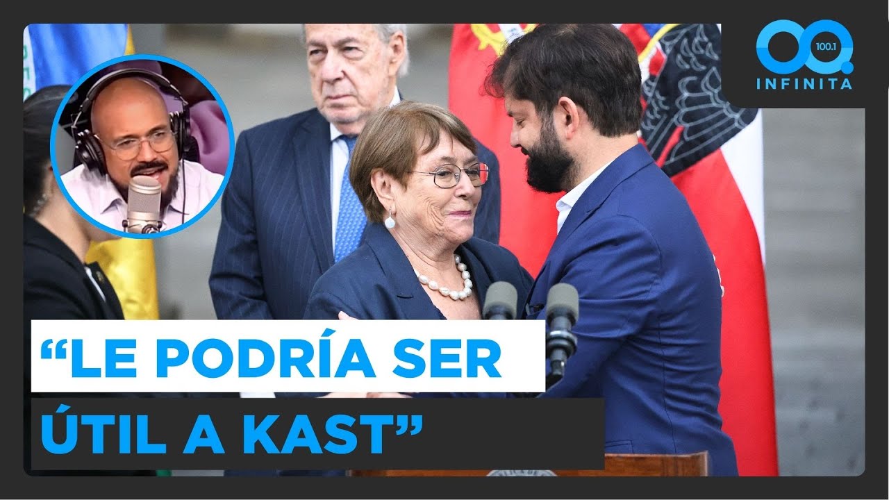 “Le podría ser útil a Kast”: Rodrigo Sánchez por nominación de Michelle Bachelet