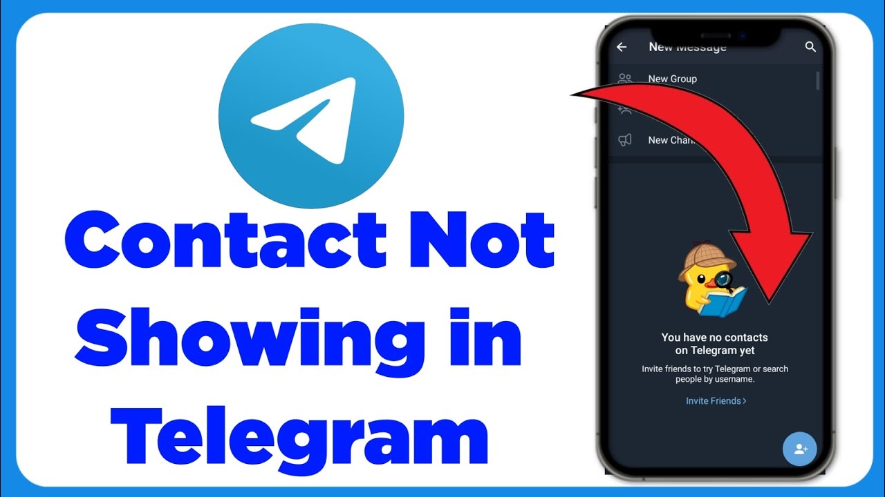 telegram me contact show nahi ho raha hai | How To Fix Contact Is Not Showing In Telegram