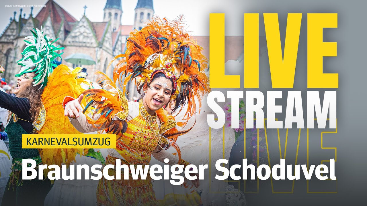 LIVE! Brunswick Helau!  Schoduvel 2025 🎉
