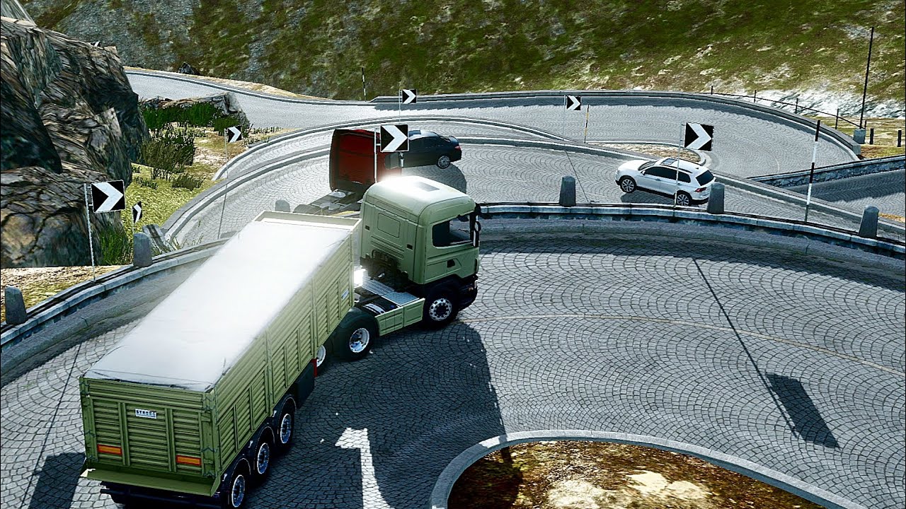 EARLY MORNING SAND TRANSPORT|TRUCKERS OF EUROPE3 #truckersofeurope3 #toe3 #truckdriver #truck #viral