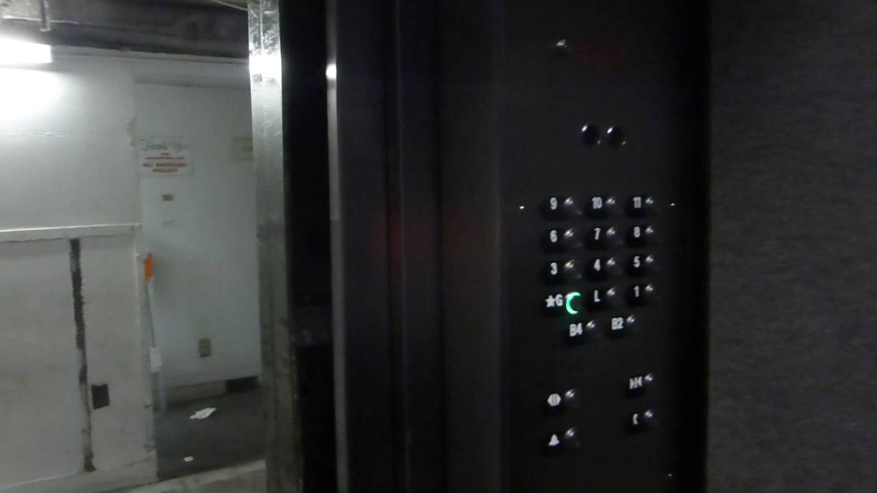 Westinghouse Traction ADA Elevator Modernized By Thyssenkrupp At Biltmore Hotel Los Angeles