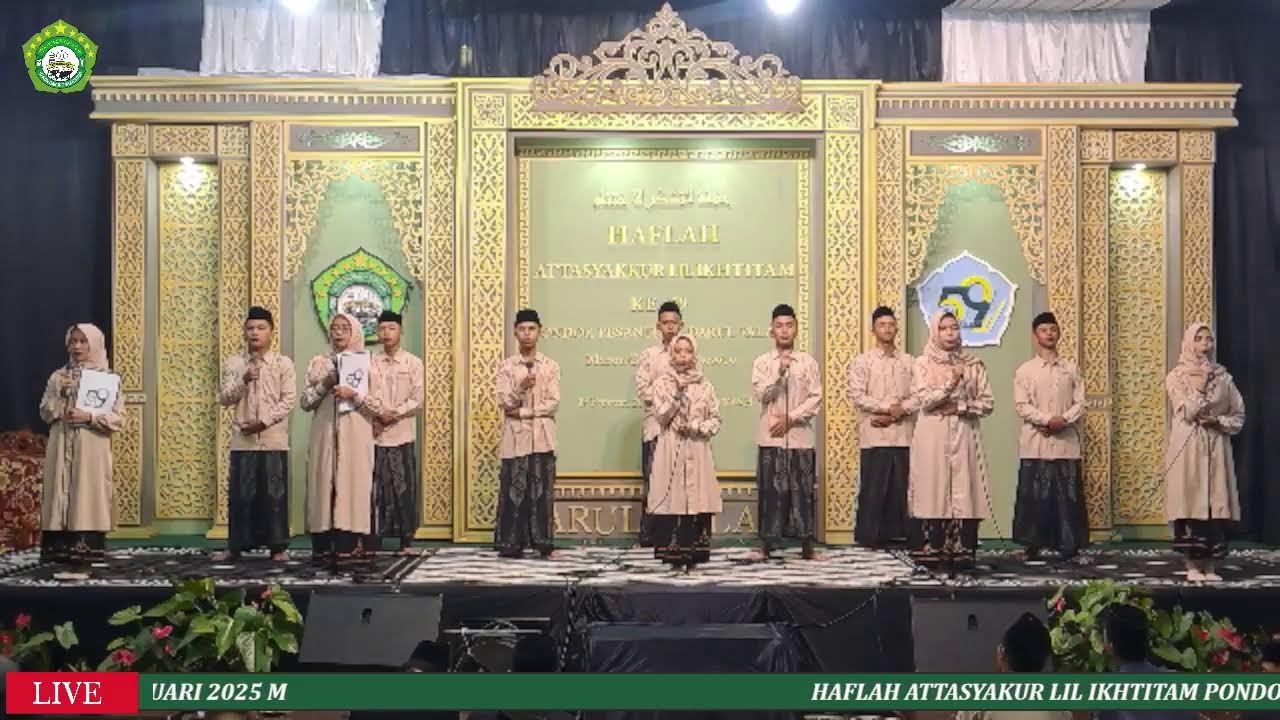 HAFLAH ATTASYAKUR LIL IKHTITAM KE-59 PP DARUL FALACH MARON GARUNG