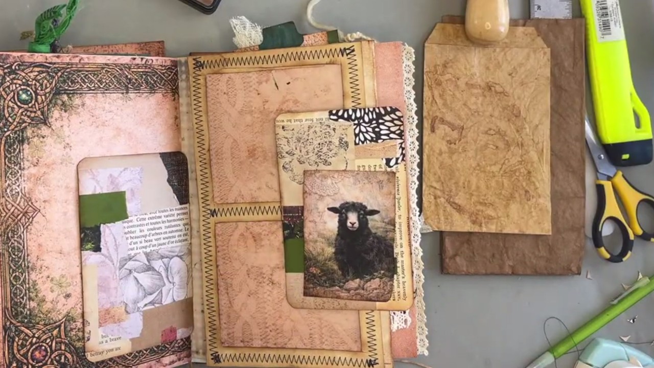 LIVE CRAFTING in the Celtic Journal with DJ @ Hither and Yon Studio