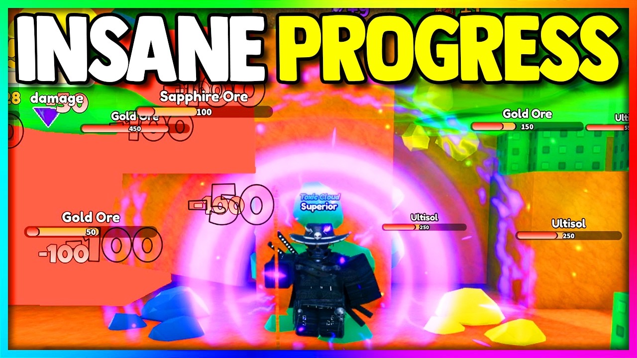 Невероятный прогресс в игре Roblox Simple Spells...