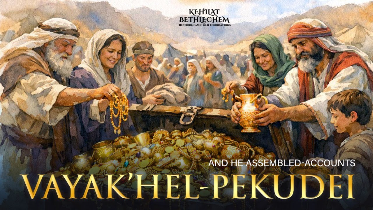 Torah Portion | Vayak’hel-Pekudei - וַיַּקְהֵל־פְקוּדֵי | And He Assembled-Accounts