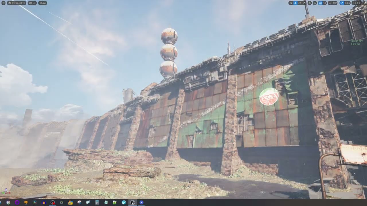 Cosmodrome Lighting Test