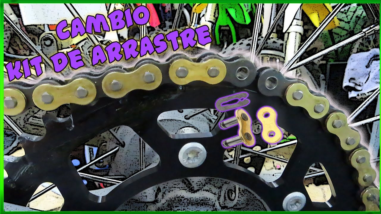 TUTORIAL CAMBIO KIT DE ARRASTRE *ENDURO Y MOTOCROSS ✊*